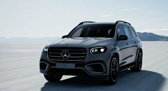 알파인 그레이 색상의 GLS 580 4MATIC AMG Line 140주년 에디션 II